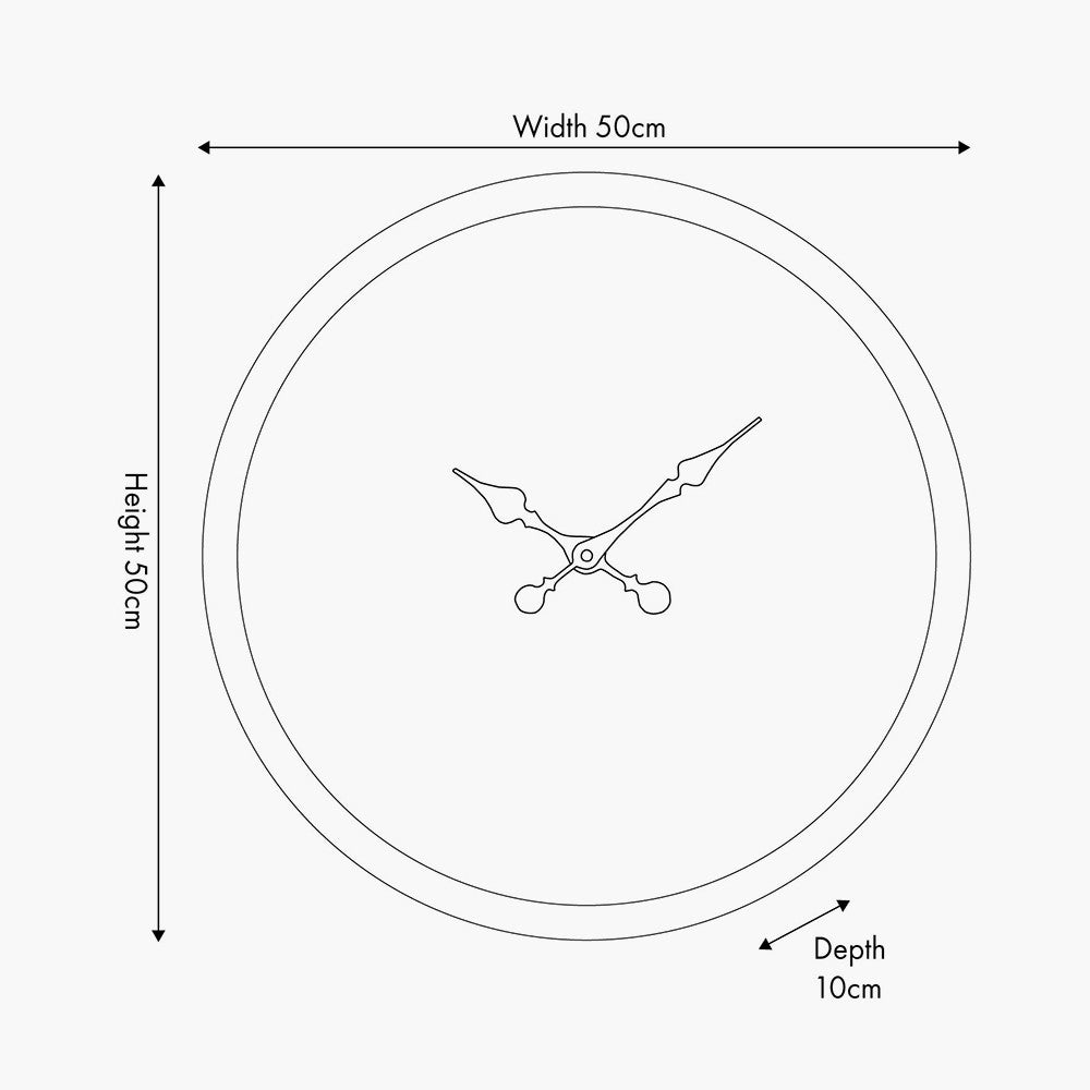 Metal Working Cog Wall Clock