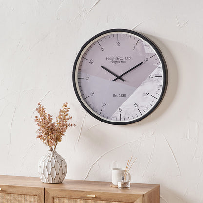 Metal Printed Face Wall Clock