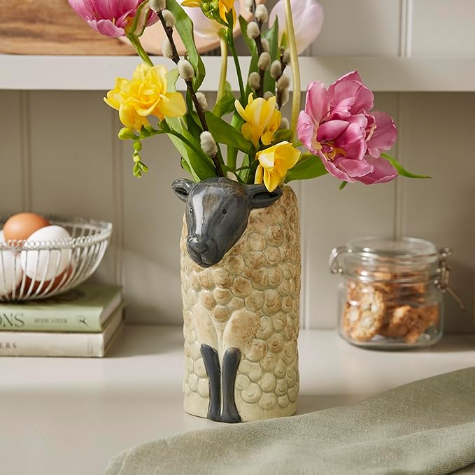Cooksmart Highland Sheep Ceramic Sheep Pot