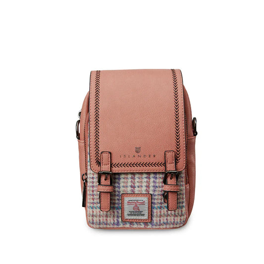Islander Pink-Purple Mini Dogtooth Baby Jura Crossbody