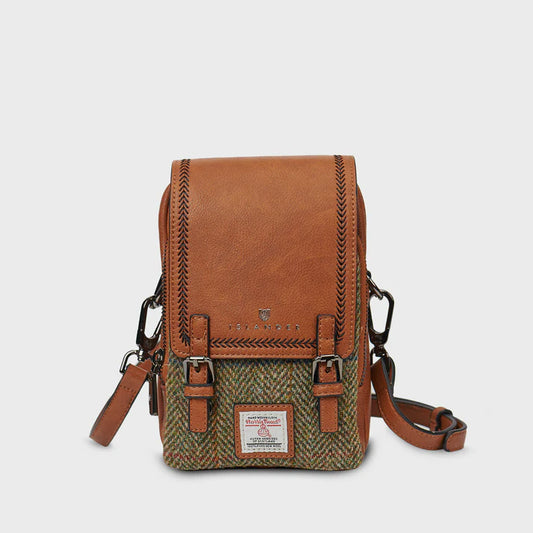 Islander Chestnut Herringbone Baby Jura Crossbody