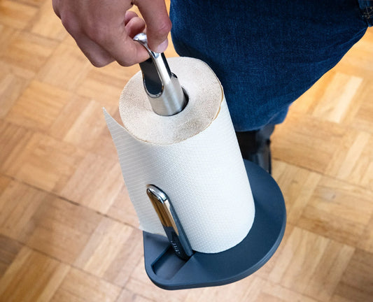 Joseph & Joseph Hold™ Grey Kitchen Roll Holder