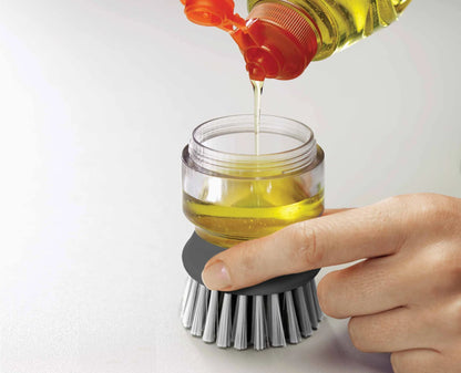 Joseph & Joseph Palm Scrub™ Grey Washing Up Brush