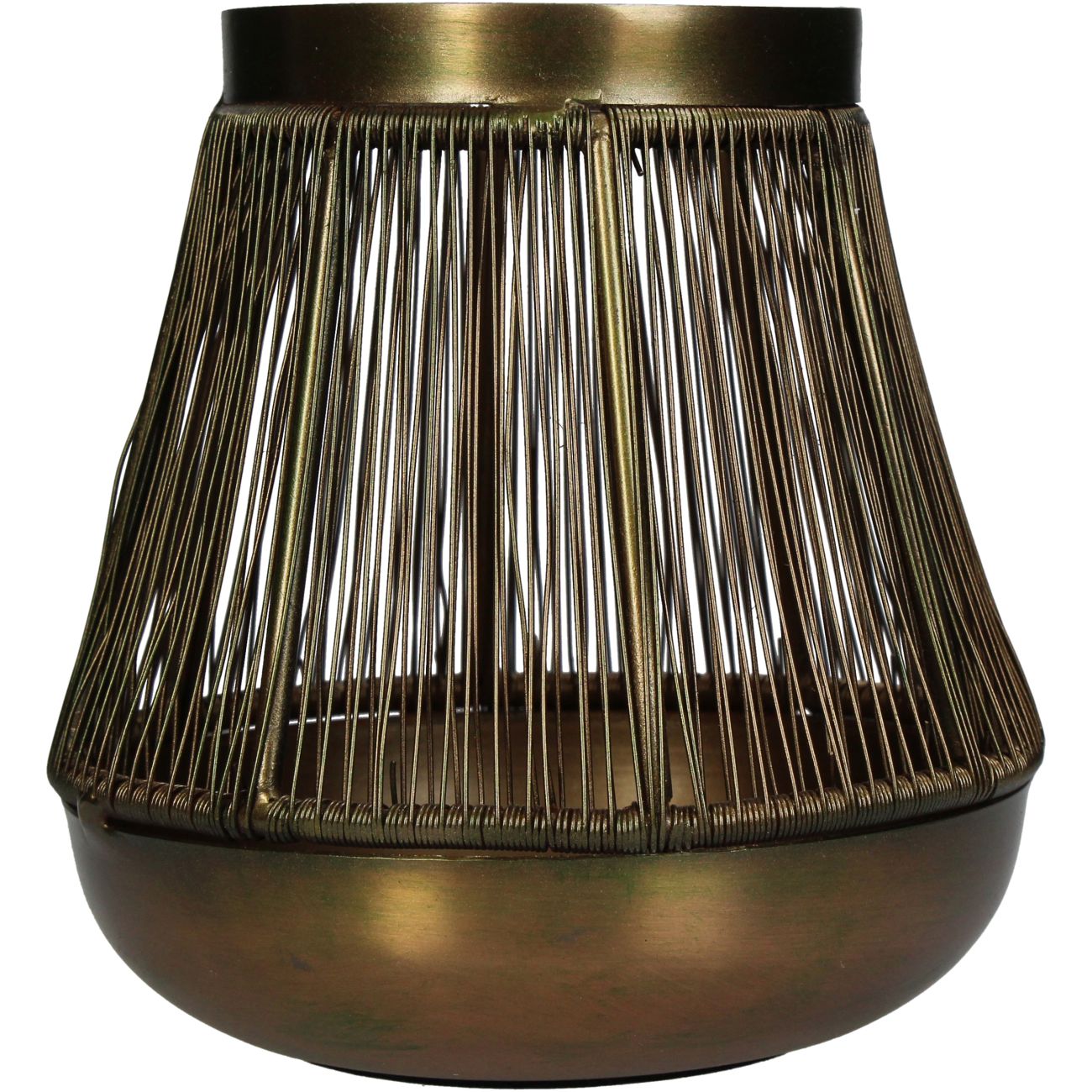 Libra Iron Bronze Candle Holder (13.5cm)