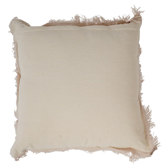 Libra Centric Cushion Circle in Beige