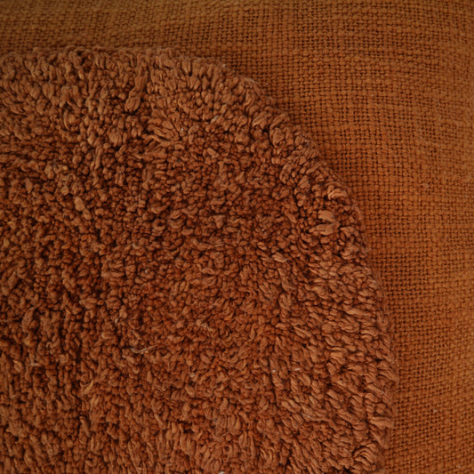 Libra Centric Cushion Circle in Terra