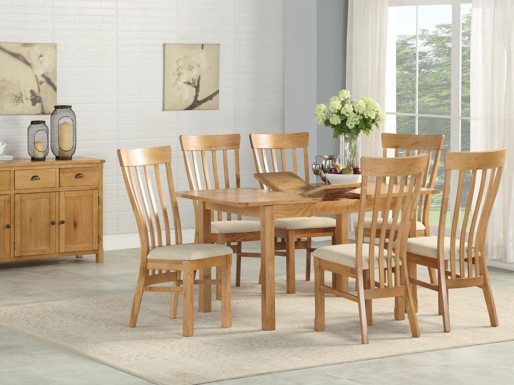 Kilmore Oak Extension Dining Table Set