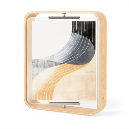 Umbra Bellwood Curved Double Sided Picture Frame in Natural