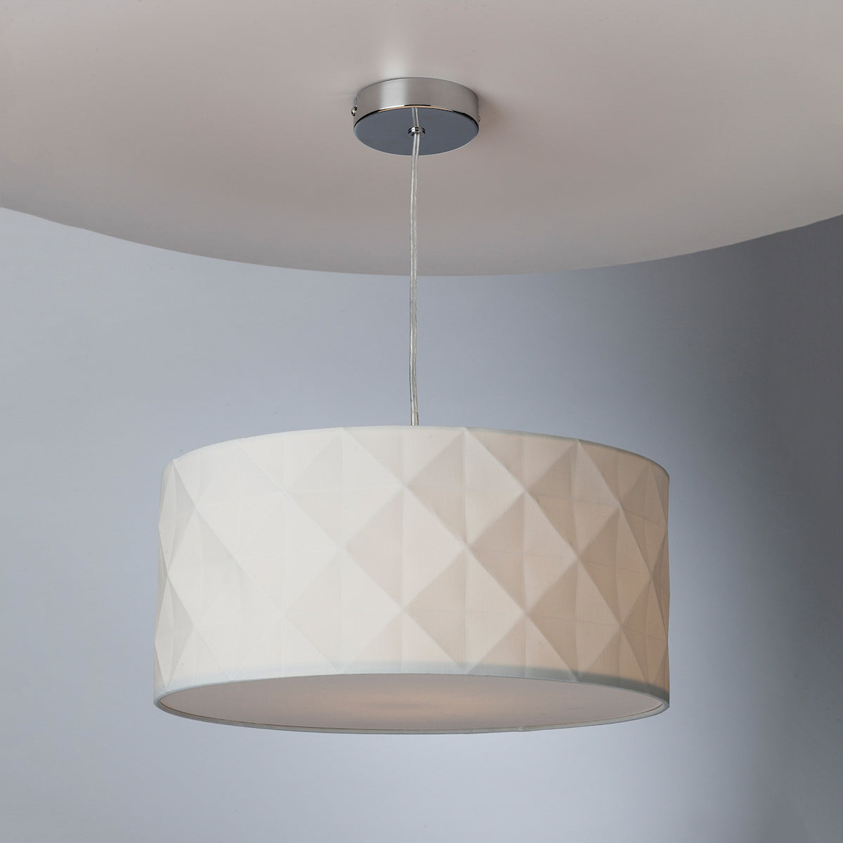Dar Aisha Faceted Easy Fit Shade White