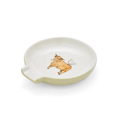 Cooksmart Buttercup Farm Ceramic Spoon Rest