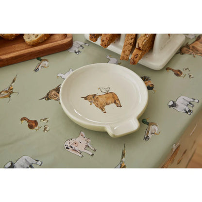 Cooksmart Buttercup Farm Ceramic Spoon Rest