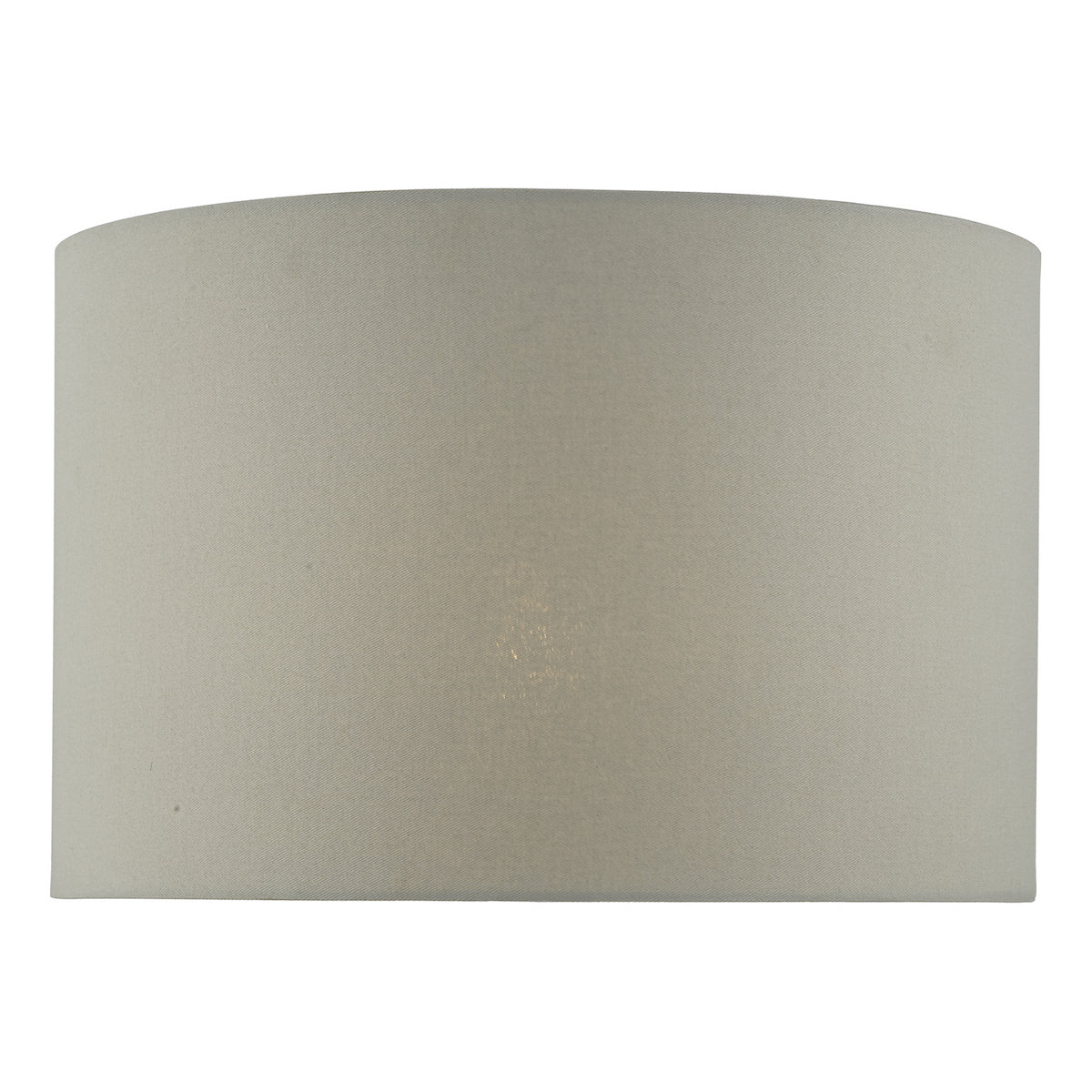 Dar Cassandra Grey Cotton Drum Shade 40cm