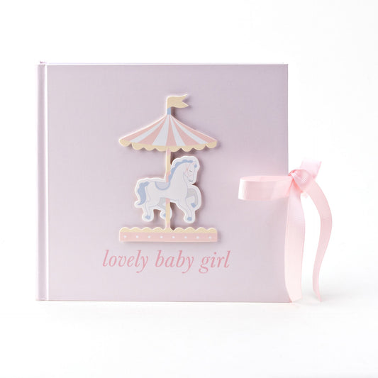 Widdop & Co. Hello Baby Photo Album in Pink