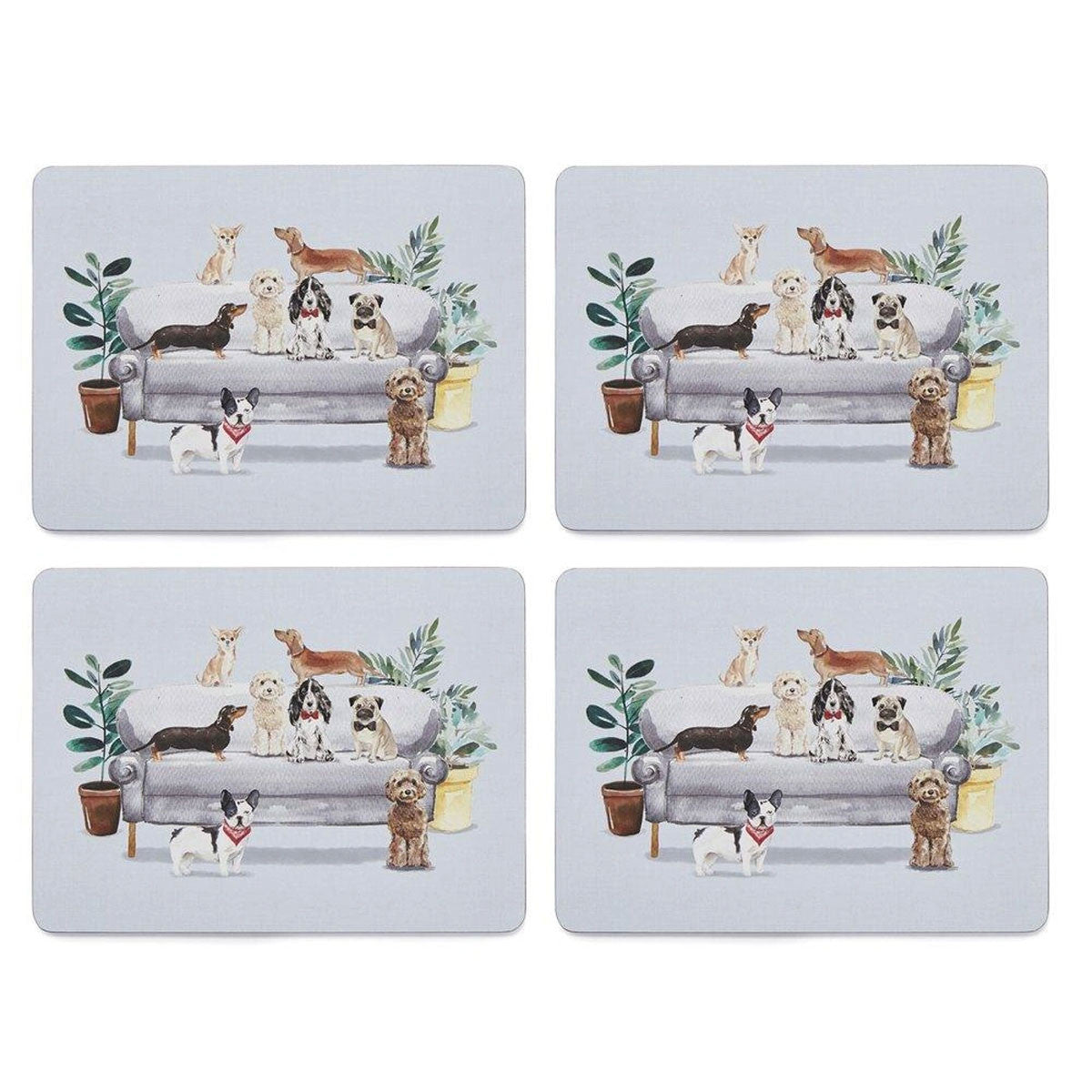 Cooksmart Curious Dogs Placemats