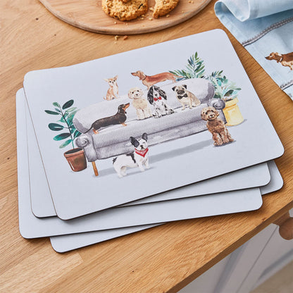 Cooksmart Curious Dogs Placemats