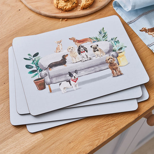 Cooksmart Curious Dogs Placemats