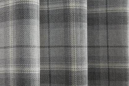 Style Carnoustie Grey Ready Made Curtains