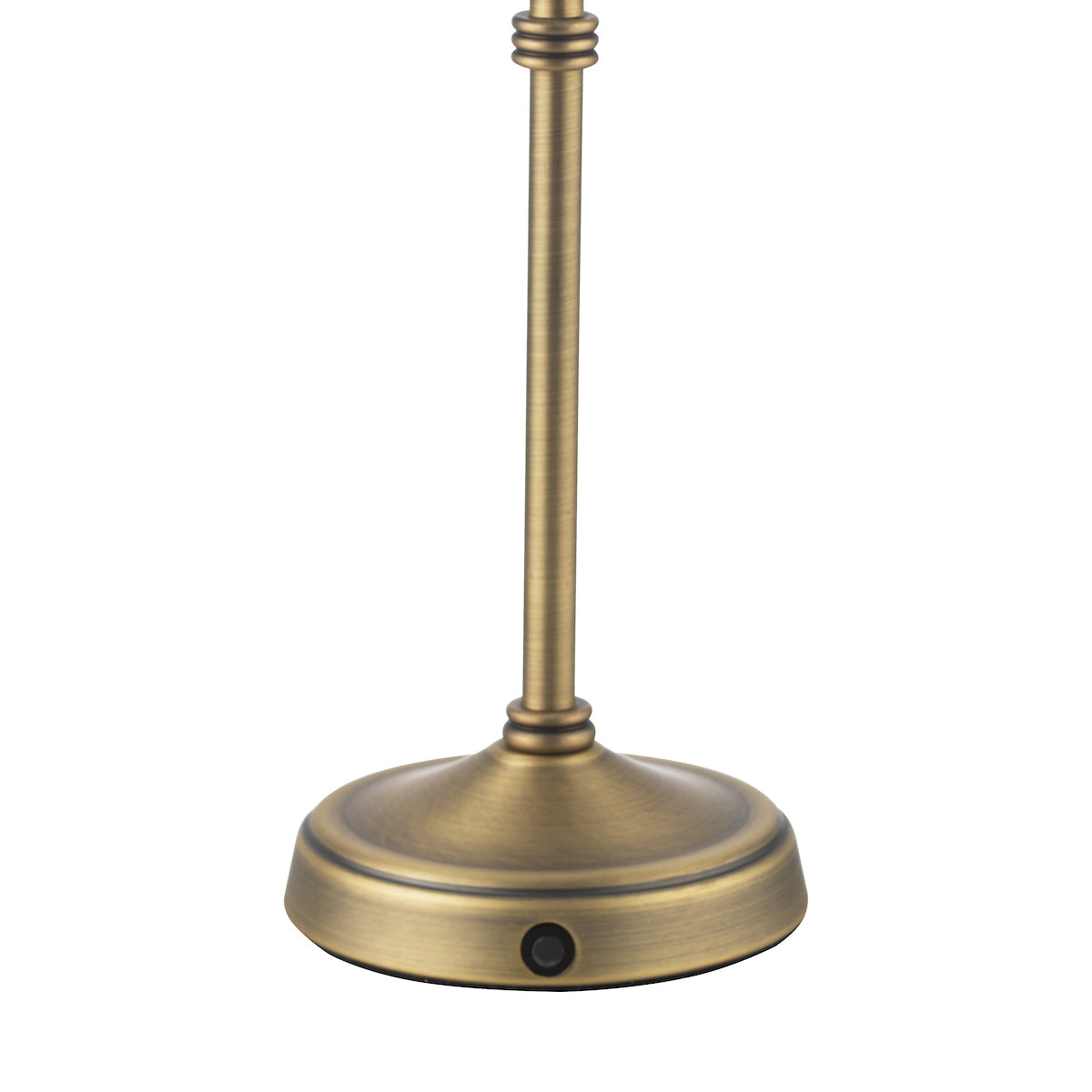 Dar Dahl Rechargeable Table Lamp Matt Antique Brass Base Only LED