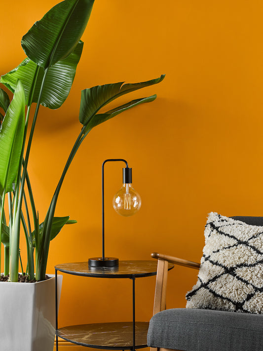 Dar Dena Table Lamp Matt Black