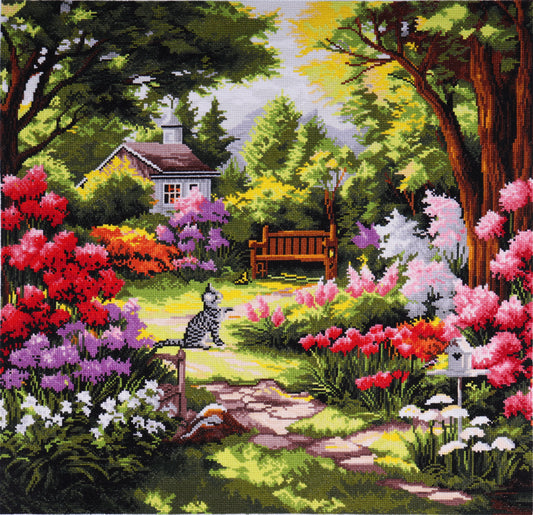 Groves Counted Cross Stitch Kit: Extra Large: Garden