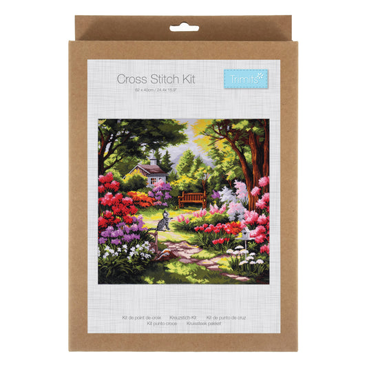 Groves Counted Cross Stitch Kit: Extra Large: Garden
