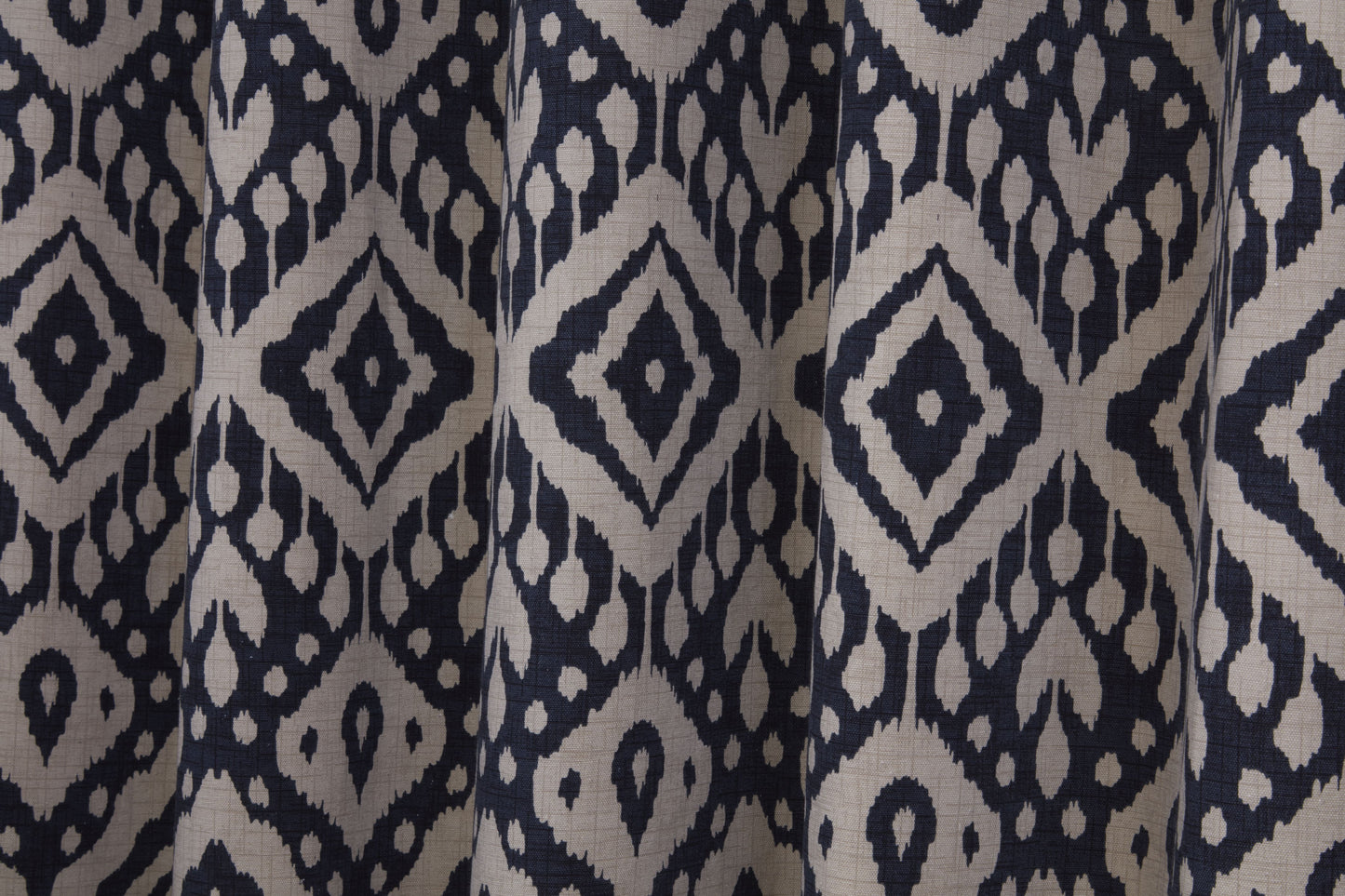 Style Marrakech Navy Ready Made Curtains (66"x72")