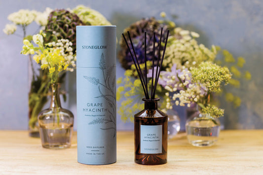 Stoneglow Gardenia, Muguet & Hyacinth Scented Reed Diffuser 160ml
