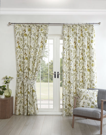 Style Grove Fennel Ready Made Curtains