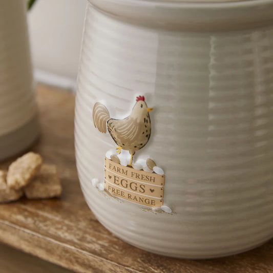 Cooksmart Hen House Lane Farm Fresh Eggs Canister