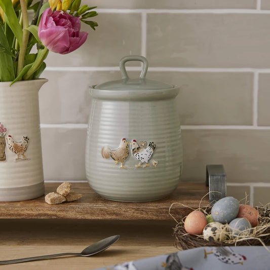 Cooksmart Hen House Lane Happy Family Canister
