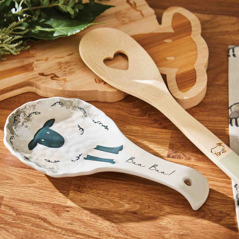 Cooksmart Highland Sheep Ceramic Large Spoon Rest
