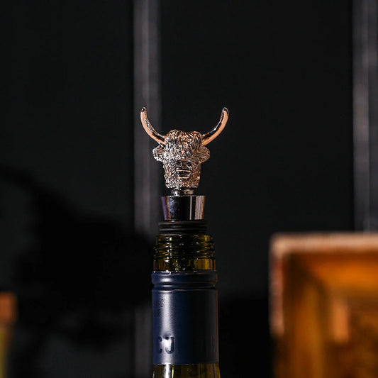 Selbrae House Highland Cow Bottle Stopper