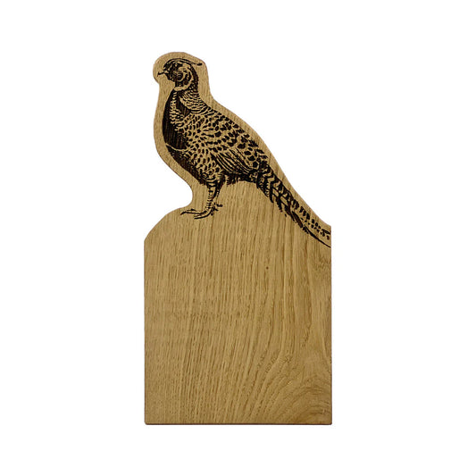 Selbrae House Pheasant Framed Oak Serving Board (Small)