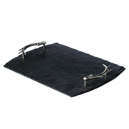 Selbrae House Antler Slate Serving Tray (Medium)