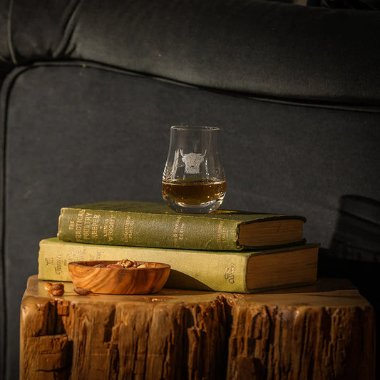 Selbrae House Highland Cow Perfect Measure Tasting Glass