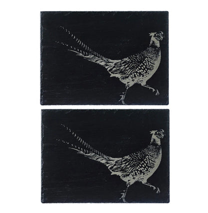 Selbrae House Pheasant Slate Place Mats (Set of 2)