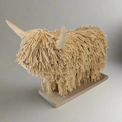Aquarelle Home Morag Highland Cow Jute