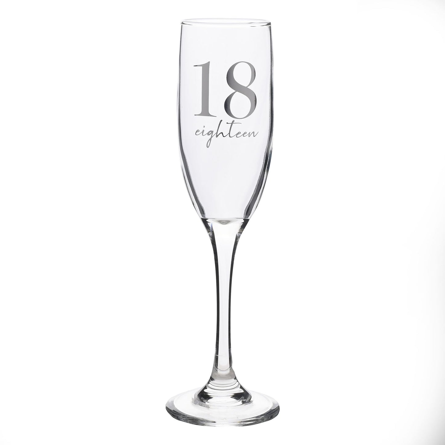 Widdop & Co. Milestones 18th Champagne Flute