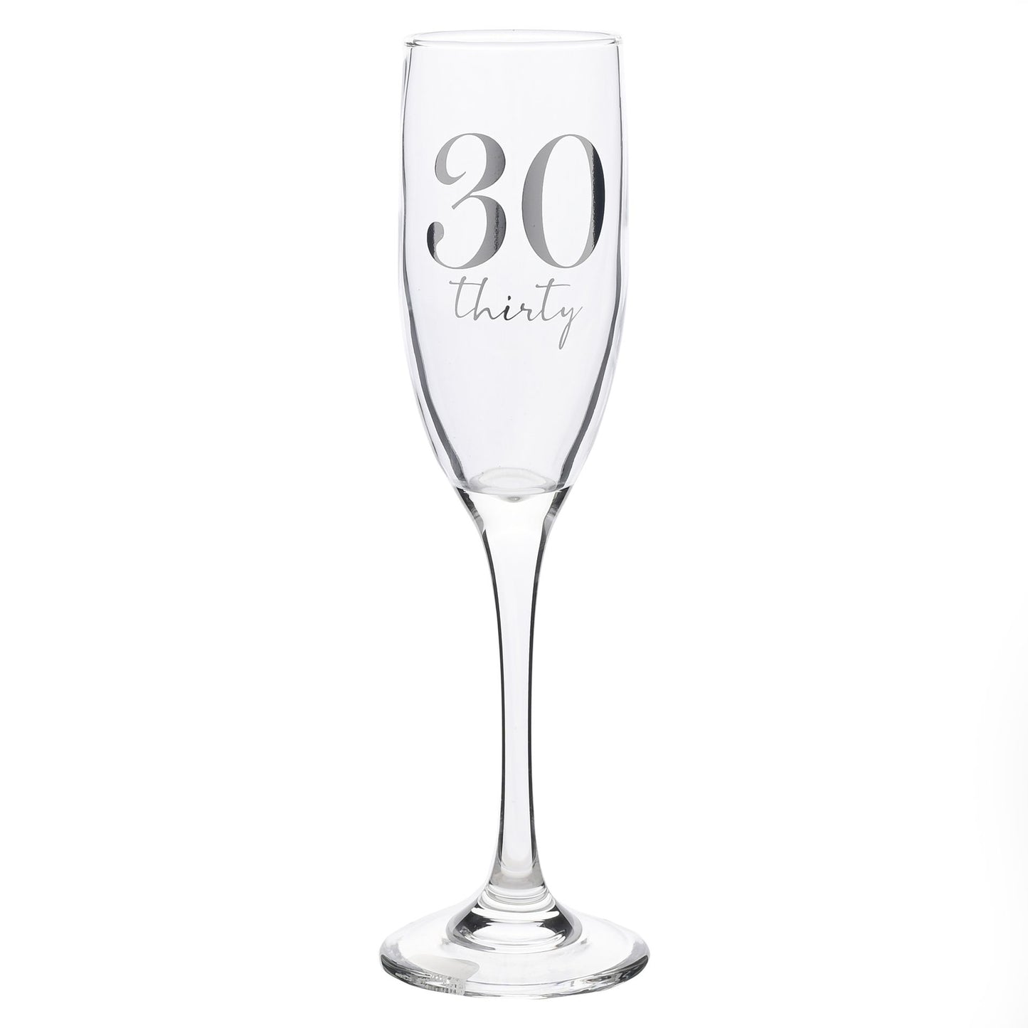 Widdop & Co. Milestones 30th Champagne Flute