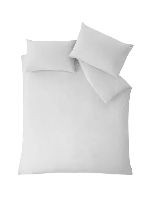 Catherine Lansfield So Soft Non-Iron Duvet Set in White