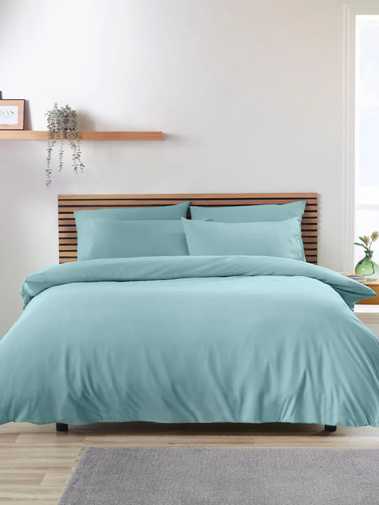Catherine Lansfield So Soft Non-Iron Duvet Set in Blue
