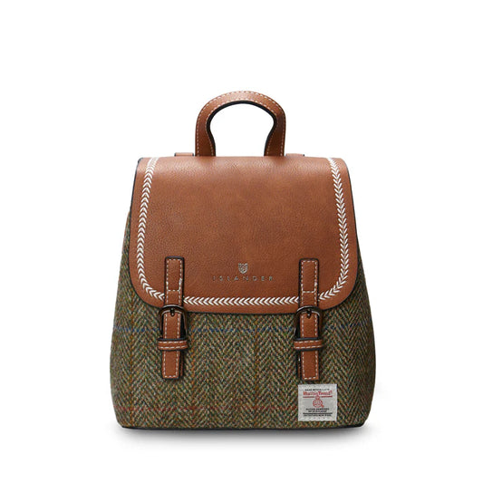 Islander Chestnut Herringbone Mini Jura Backpack