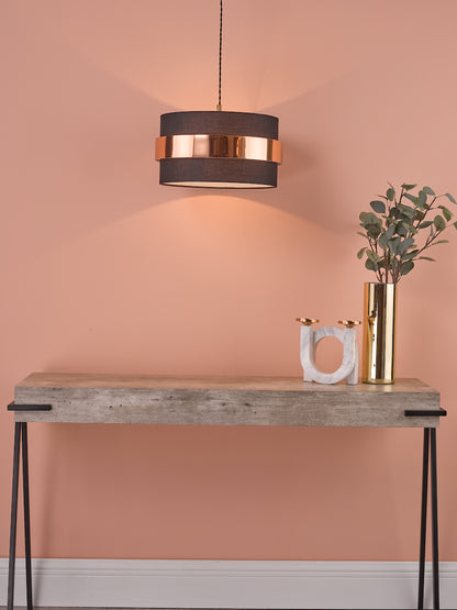 Dar Oki Easy Fit Navy Blue Shade with Copper Band