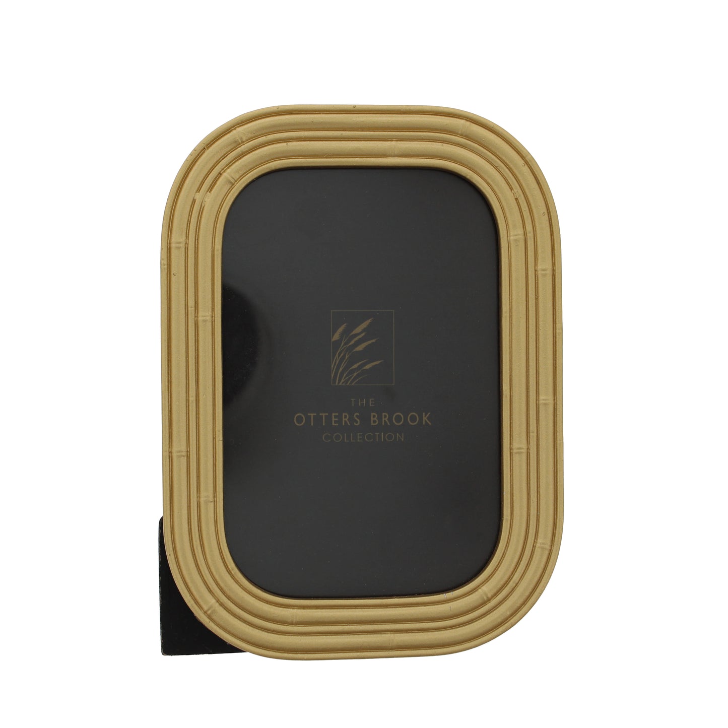 Otters Brook Gold Effect Rounded Bamboo Frame (18cm x 13cm)