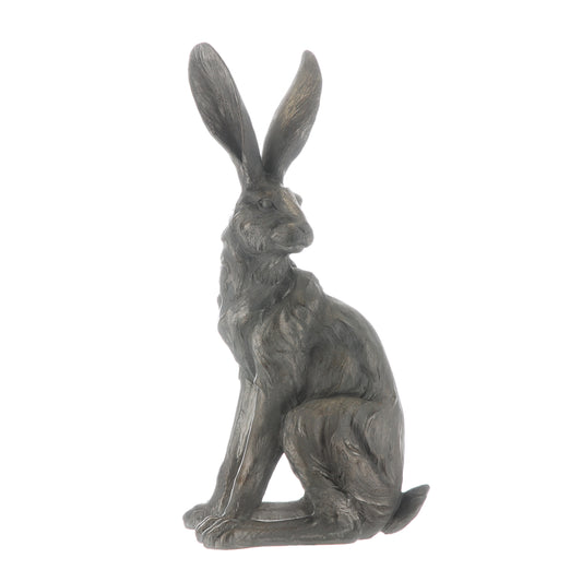 Otters Brook Grey Sitting Hare Decoration