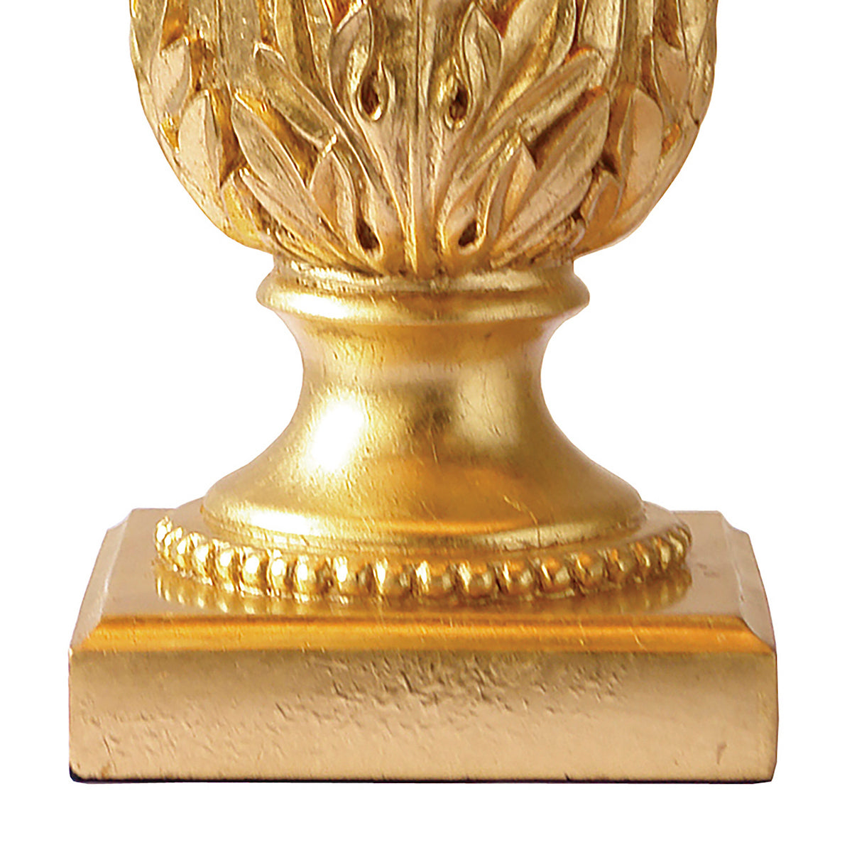 Dar Pineapple Table Lamp Gold With Shade