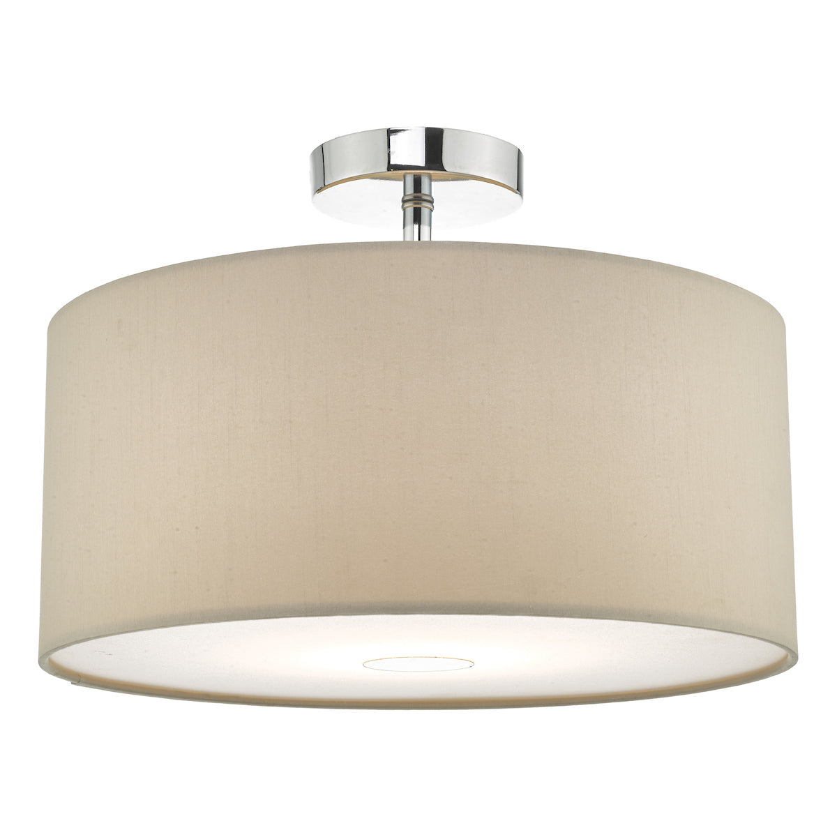 Dar Ronda Ecru Faux Silk Easy Fit Shade 40cm