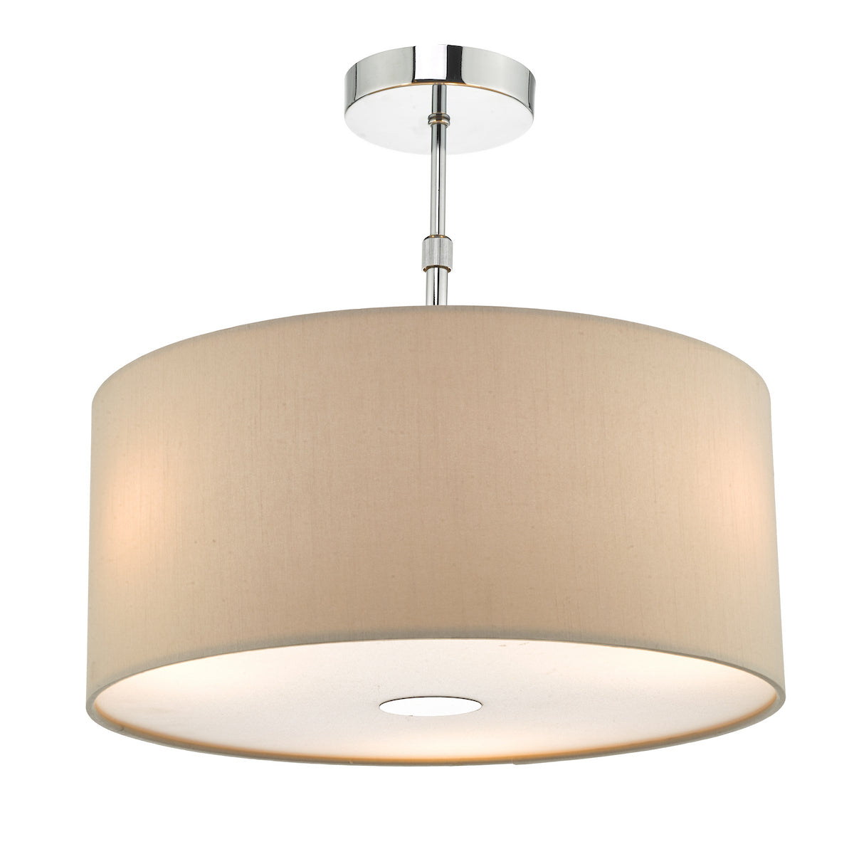 Dar Ronda Ecru Faux Silk Easy Fit Shade 40cm