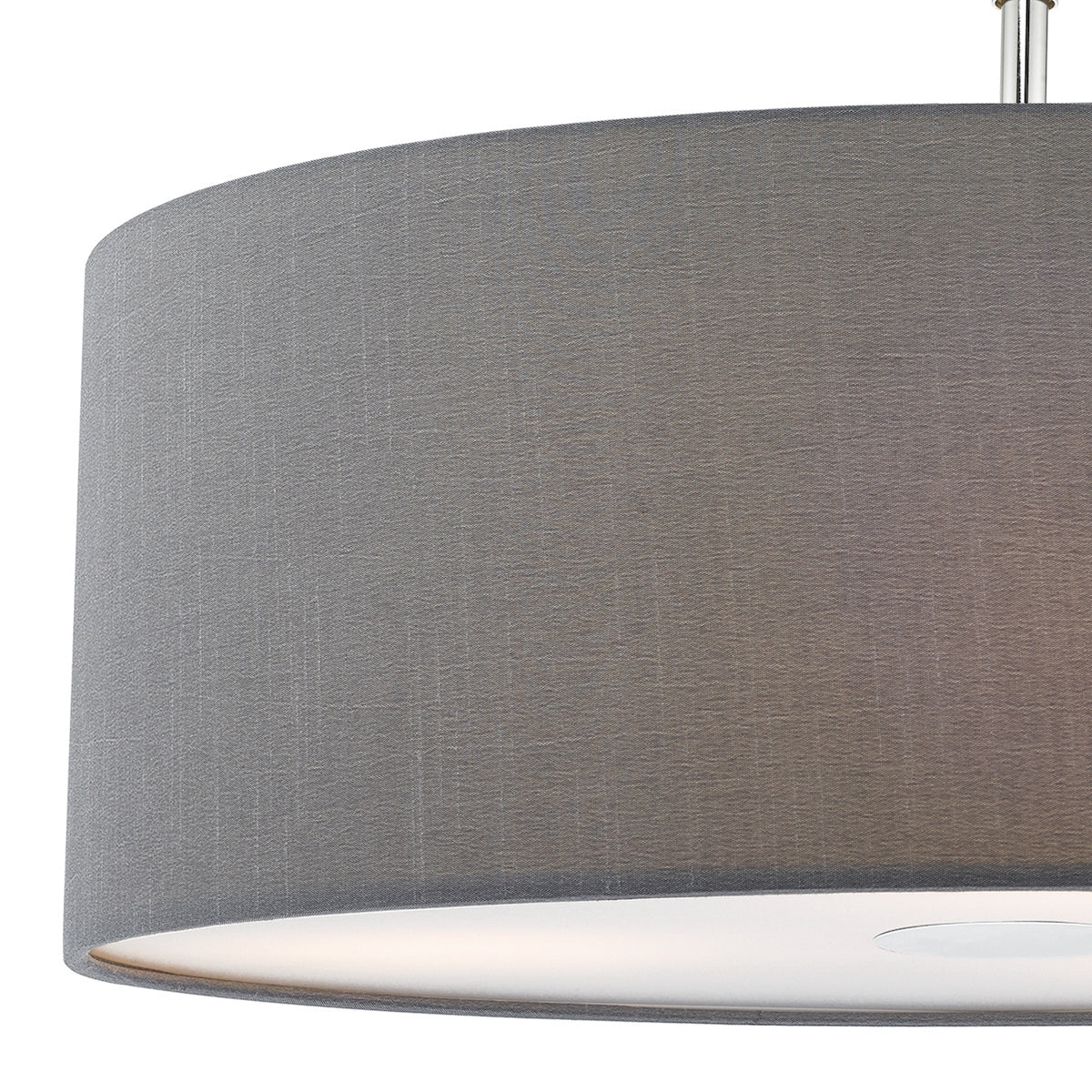 Dar Ronda Grey Faux Silk Easy Fit Shade 60cm