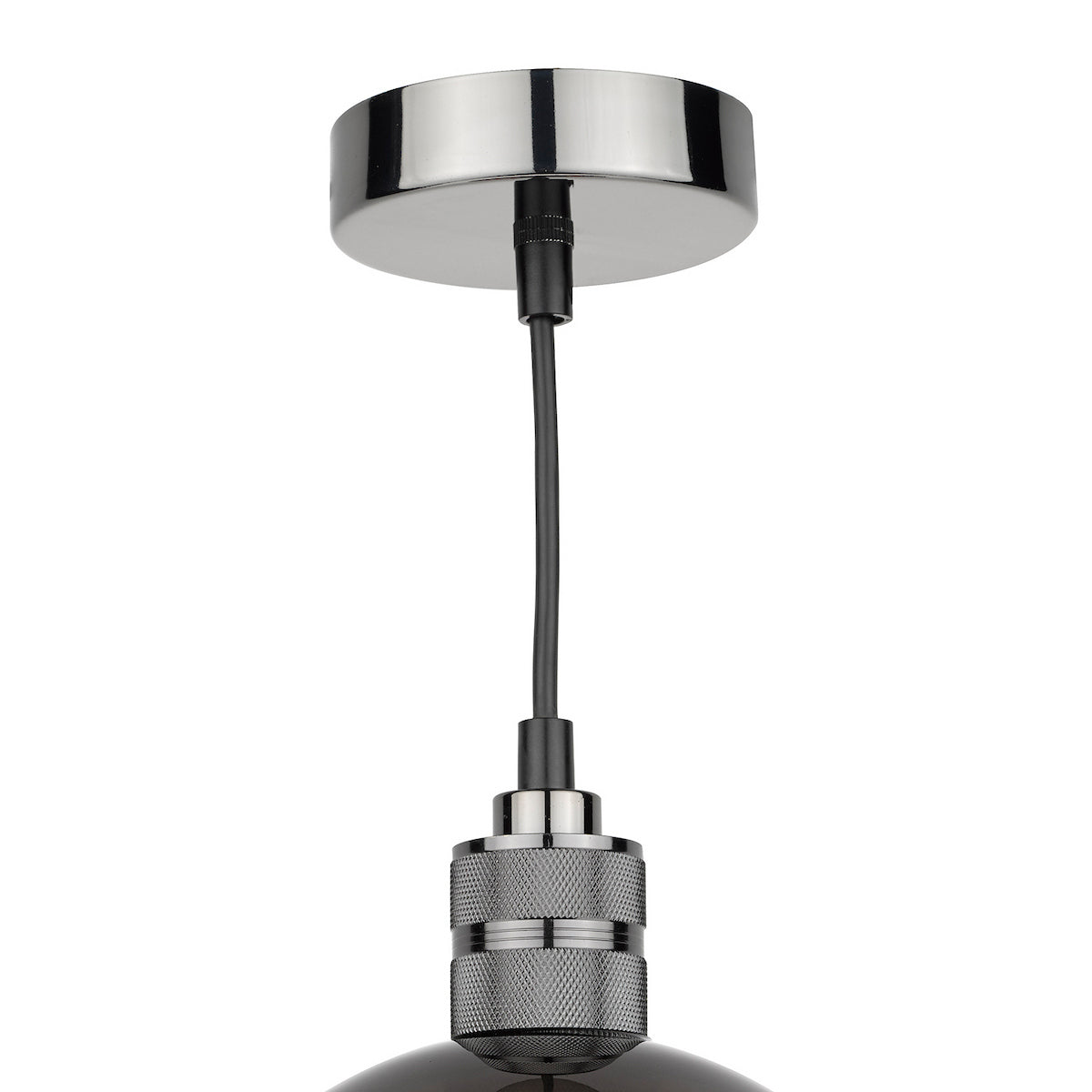Dar Rue Easy Fit Pendant Glass Bronze